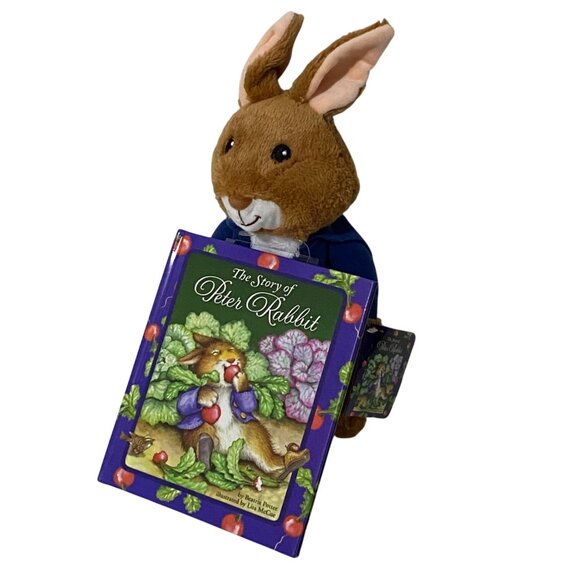 Kohl's Cares Peter Rabbit Bundle Plush and Book Beatrix Potter Easter Spring - Picture 2 of 4